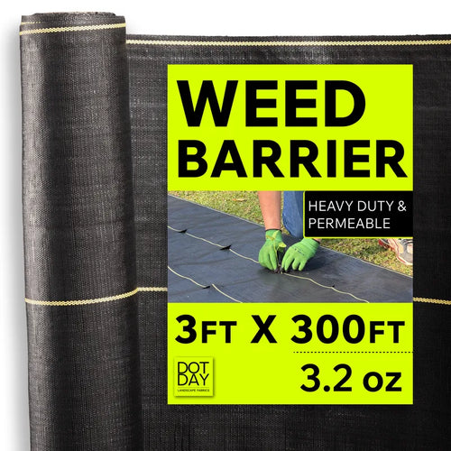 SHIELD Weed Barrier Fabric (3.2 oz Woven) roll